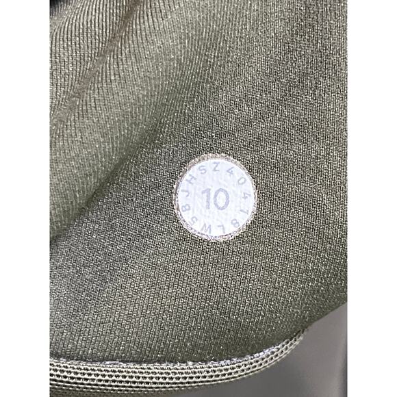 Lululemon Align High-Rise Leggings with Pockets Dark Olive Nulu Size 10 - Picture 2 of 9